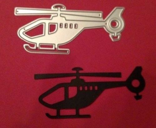 Die Helicopter Carbon Steel - for Cards, Scrapbooking, etc #17