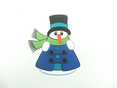 SNOW FAMILY * DAD * paper pieced christmas/winter theme die cuts