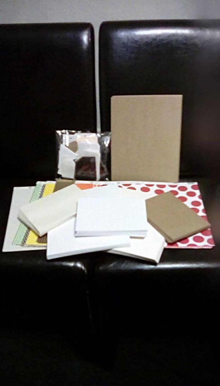 Canvas Corp Asst Bundle 12x12 & 8.5x11 Heavy Cardstock Paper & Tags In Plastic