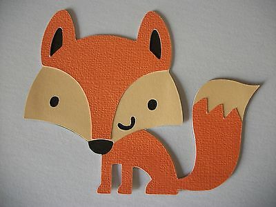 Cricut Create a Critter Fox Die Cut Paper Piecing Scrapbook You pick color