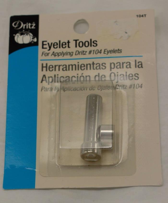 Dritz Eyelet Tools (For Applying Dritz #104 Eyelets) - SEALED package