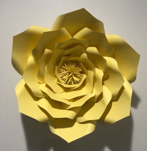 Yellow paper Flower