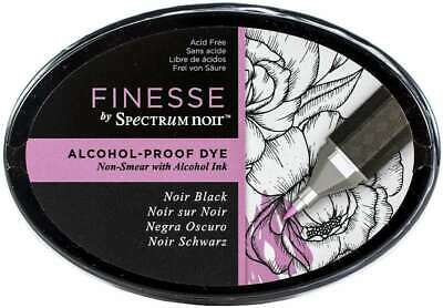 Spectrum Noir Finesse Alcohol Proof Ink Pad Noir Black 709650822467