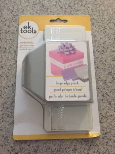 EK Success Tools Large Floral Vine Edge Punch Scrapbook Card Art NEW!