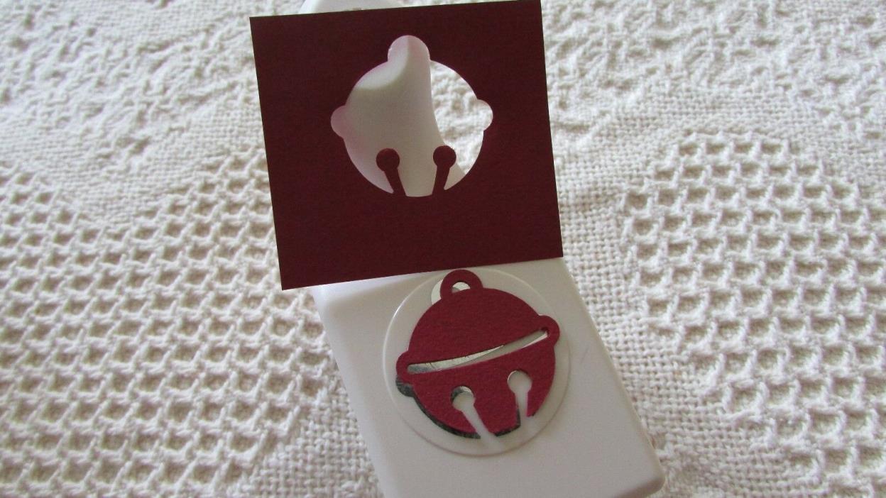 Discontinued CHRISTMAS JINGLE BELL Paper Punch by Martha Stewart Very Good