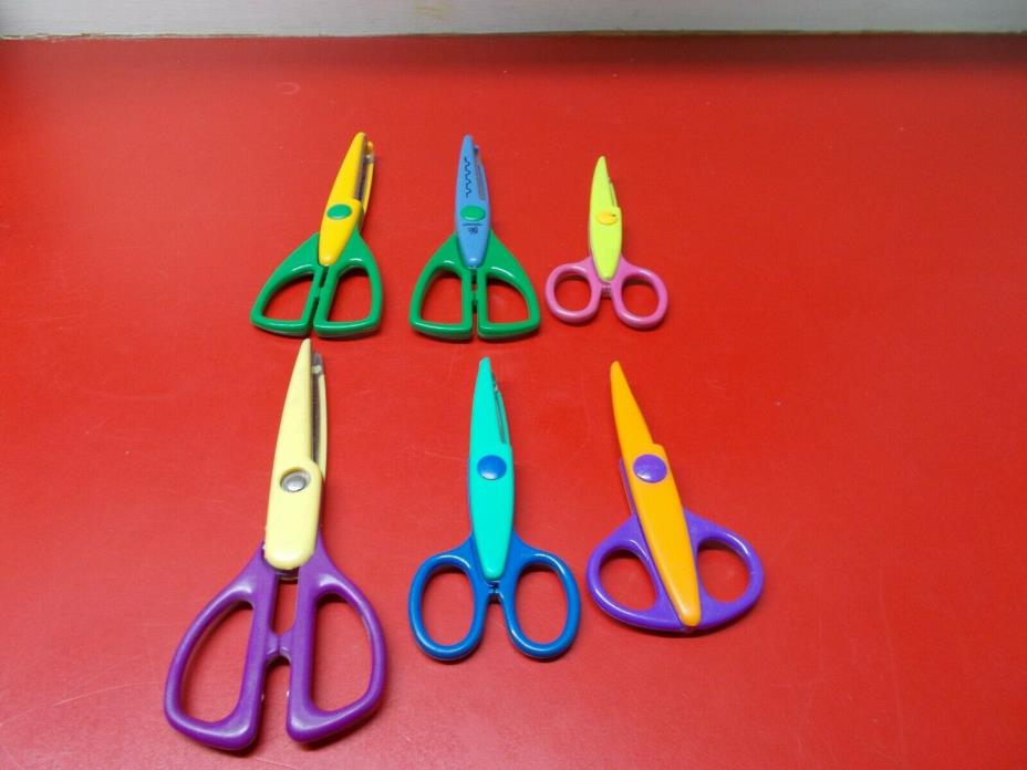 Decorative Paper Scissors Set of 6 Mini Zigzag & Provo Craft