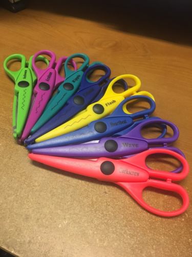 Funcut Series Set of 8 Craft Scissors 6