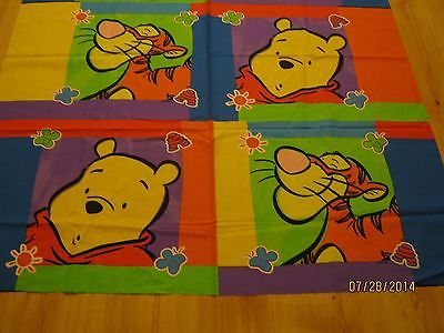 New Kids / Baby Fabric Cotton, Winnie the Pooh, Tigger 1 yard 17