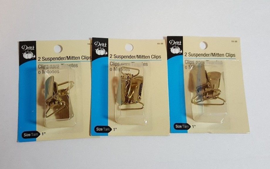 3-Dritz  -Suspender/Mitten Clips 1