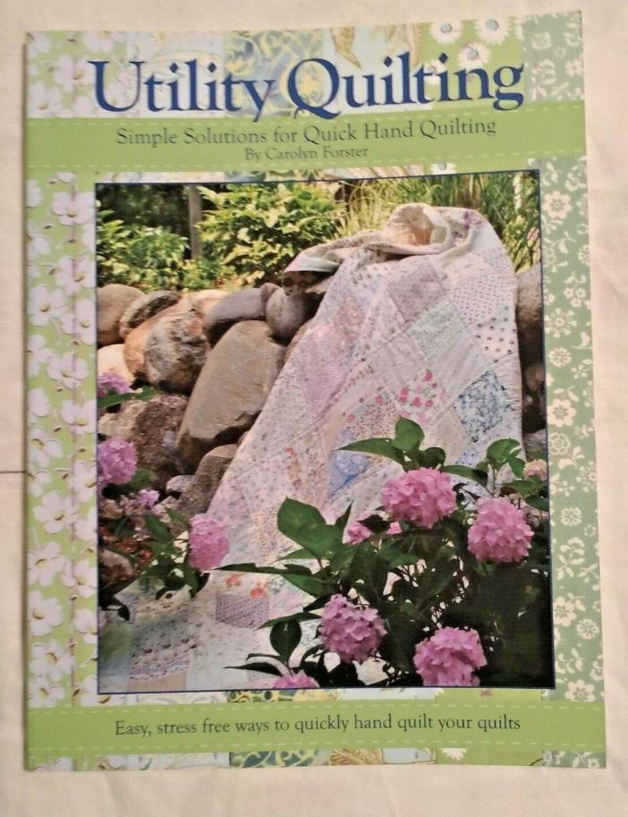 Utility Quilting - Quilt Design Projects Sewing Craft Book NEW