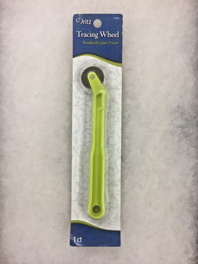 New Dritz Lime Green 6'' Serrated Tracing Wheel