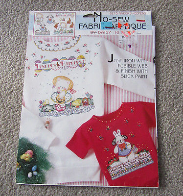 DAISY KINGDOM~EASTER~FINDERS KEEPERS~6275~NO-SEW FABRIC APPLIQUE~OOP~1990's