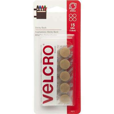 VELCRO(R) Brand STICKY BACK Coins 5/8