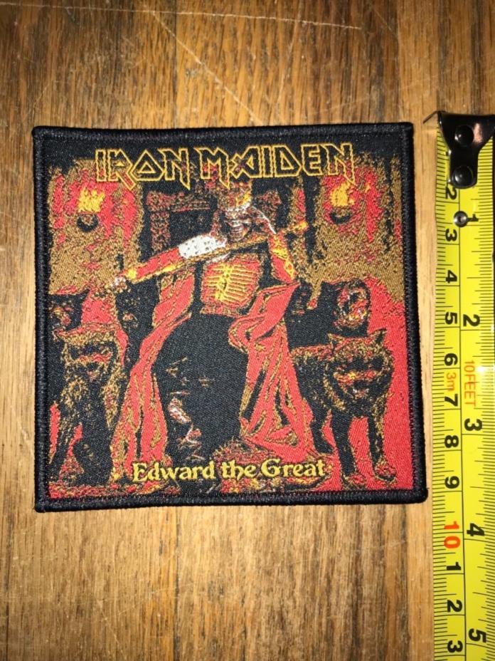 Iron Maiden patch Edward The Great limited edition
