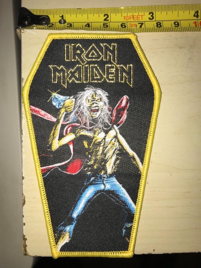 Iron Maiden patch Phantom of the Opera limited edition Yellow