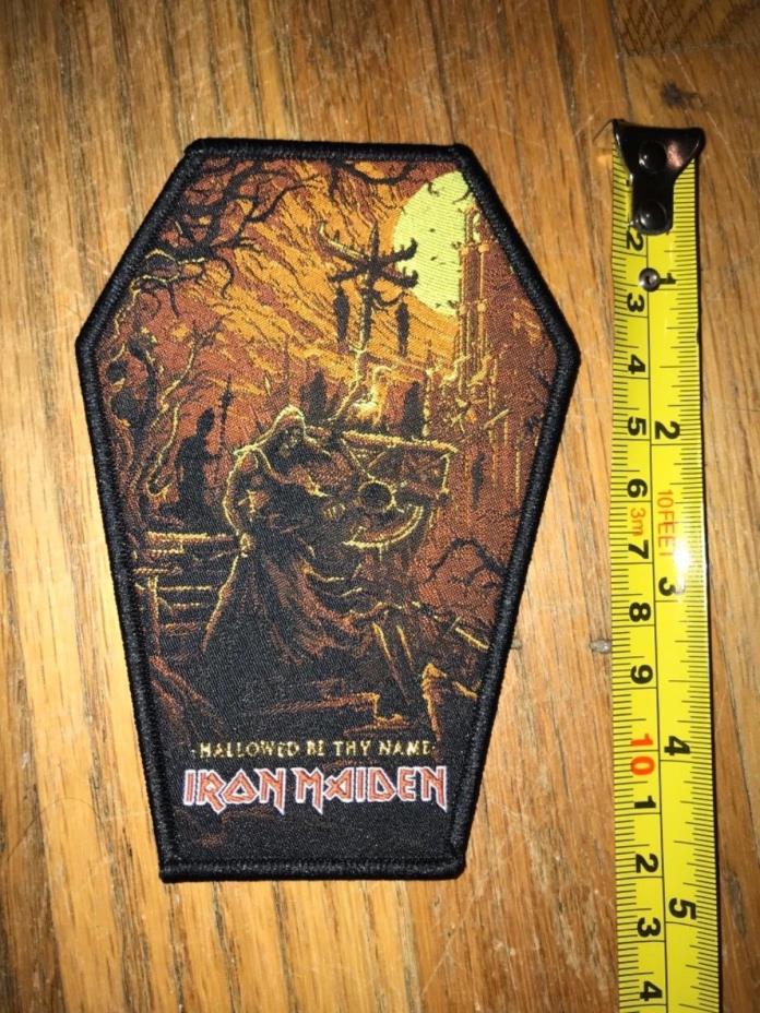 Iron Maiden patch Hallowed Be Thy Name limited edition