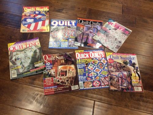 Lot Of 8 Quilting Magazines Country Quilts And More.(lot #2)