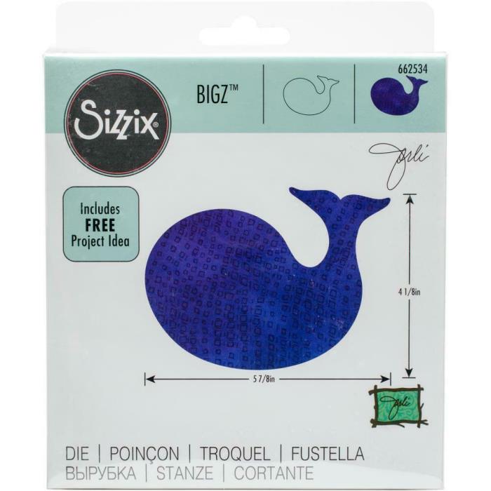 Sizzix Bigz Dies Fabi Edition Whale #4 662534