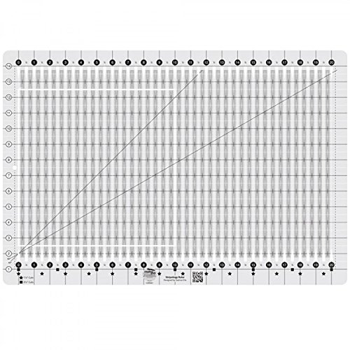 Creative Grids Stripology Slotted Quilting Ruler Template CGRGE1