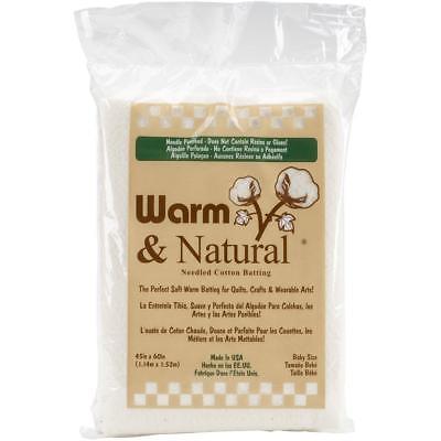 Warm Company Batting 2322 Warm & Natural Cotton Batting-Crib Size 45