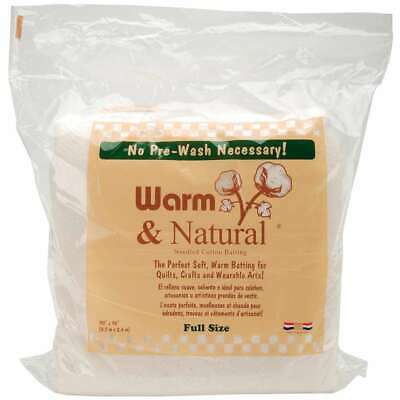 Warm & Natural Cotton Batting  Full Size 90