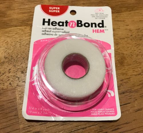 Heat n Bond Hem Iron on Adhesive Super No Sew 3/4