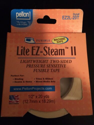 NIP: Pellon Lite EZ-Steam II Lightweight 2-Sided Pressure Sensitive Fusible Tape