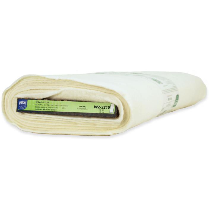 Pellon Wrap-n-Zap 100% Natural Cotton Batting 22