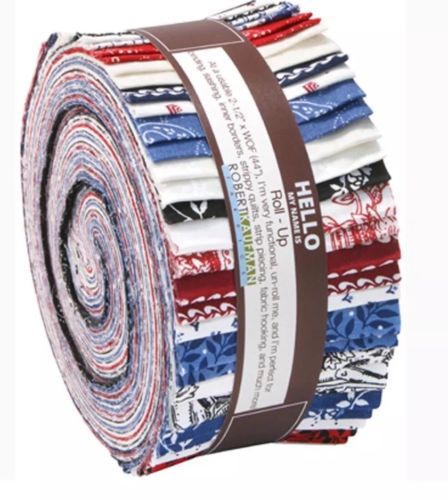 JELLY ROLL~”Classic Minis” By Darlene Zimmerman~For Robert Kaufman~ HTF