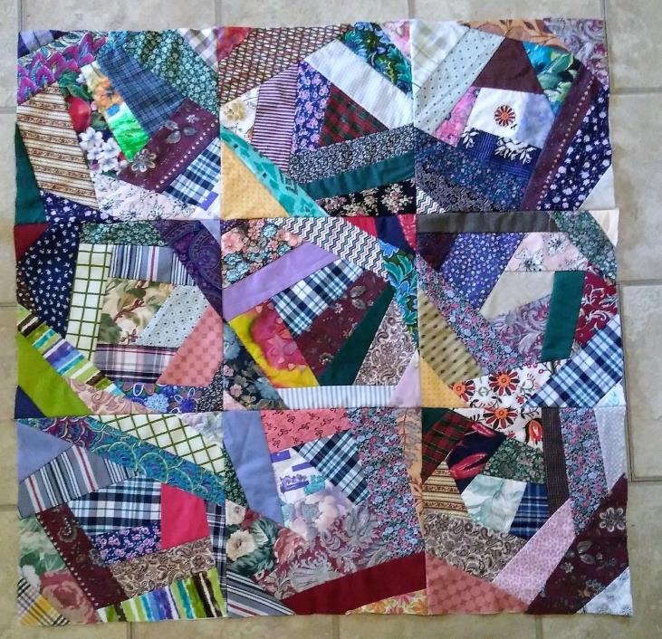 Crazy Quilt Top- 36