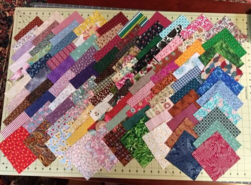100 assorted pre cut charm pack  5