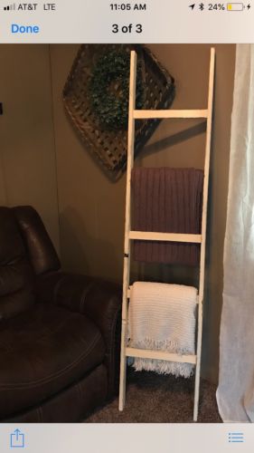 Handmade Quilt Ladder