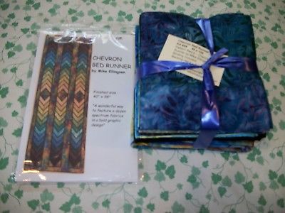 Chevron Bed Runner Kit with Pattern by Mike Ellingsen