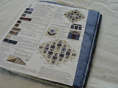 IRRESISTIBLE TABLE TOPPER Quilt Kit Jewell-Walhood Connecting Threads 26x26