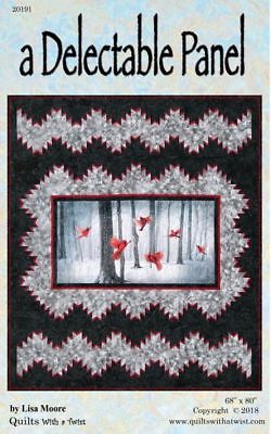 A Delectable Panel Quilt Kit by Hoffman 68x80