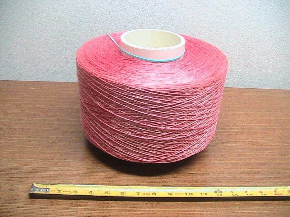 12 lbs. of RED Heavy Duty Industrial 100% Nylon String Thread Yarn Size 840 TEX
