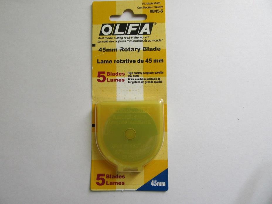Olfa Rotary blades, set of 5, RB 45-5