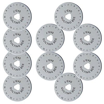 10-Pack 45mm Rotary Cutter Refill Replacement Blades RB4510 Tools