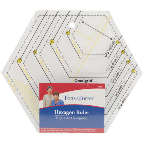 Fons & Porter Hexagon Ruler-2