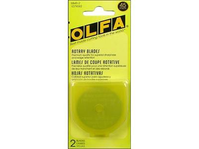 OLFA OLFRB452  45MM ROTARY BLADE 2PC