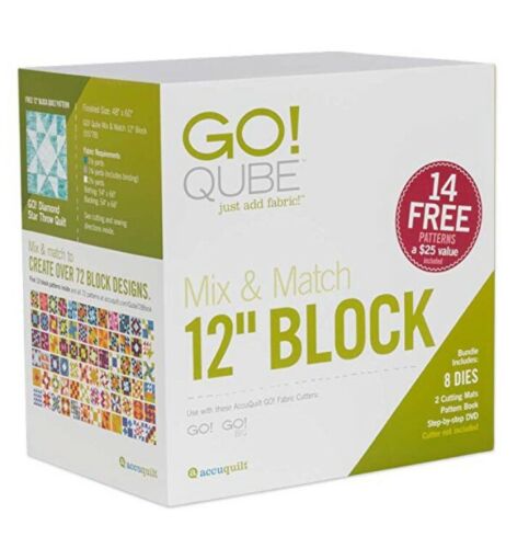 AccuQuilt GO! Qube Mix & Match 12