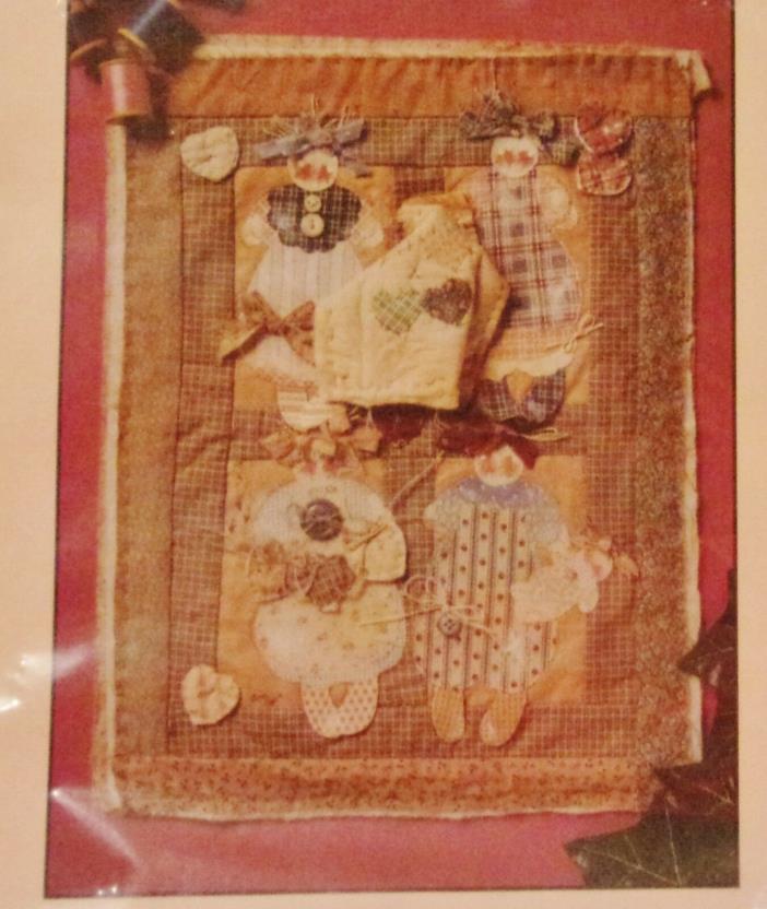 Button Babies, Country Doll Quilt Pattern, #6259 by Cheri