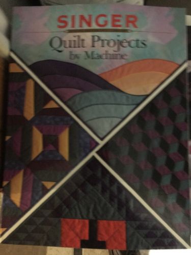Singer Quilt Projects by Machine SC Book, Vintage 1992