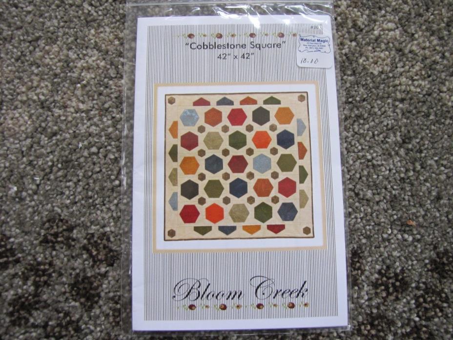 Cobblestone Square Wall Hanging Quilt Pattern By Bloom Creek #201