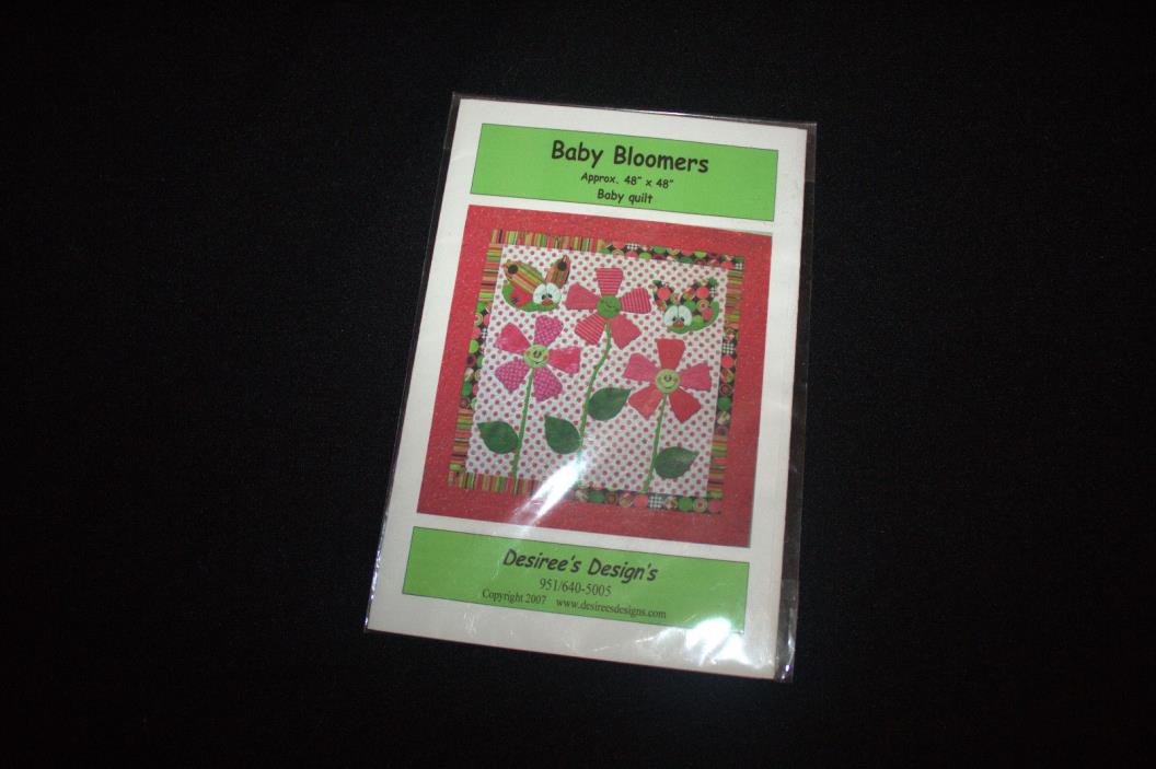 Baby Bloomer Quilt Pattern