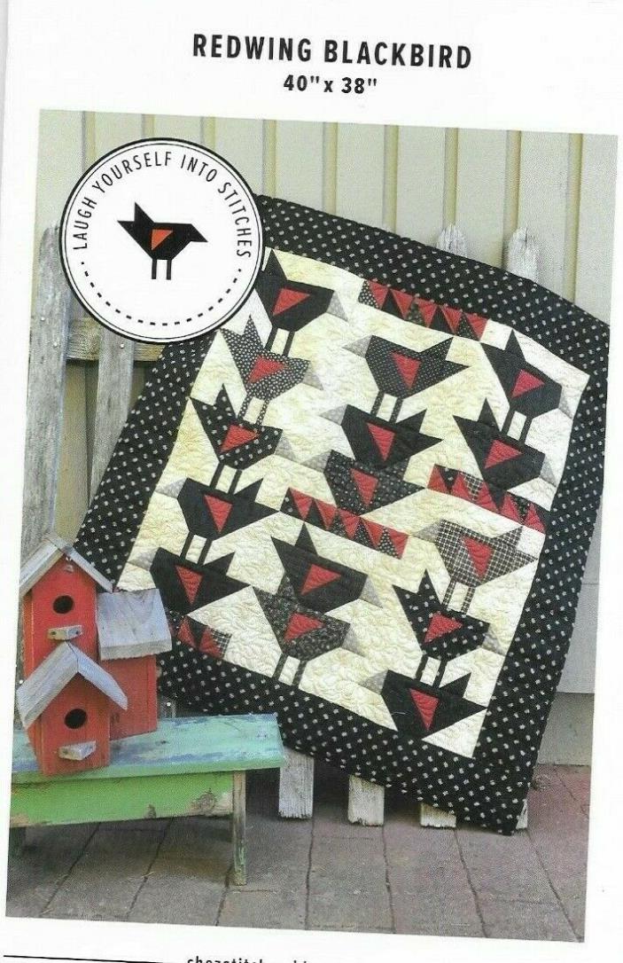 REDWING BLACKBIRD Laugh Yourself Into Stitches Quilt Pattern