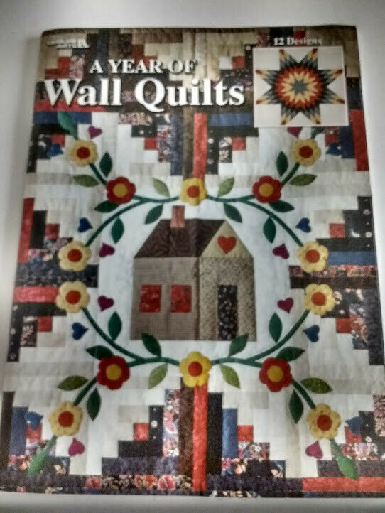 Quilt pattern book A Year of Wall Quilts