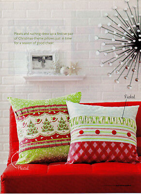 Jolly Holiday Pillow   Finished Size -20