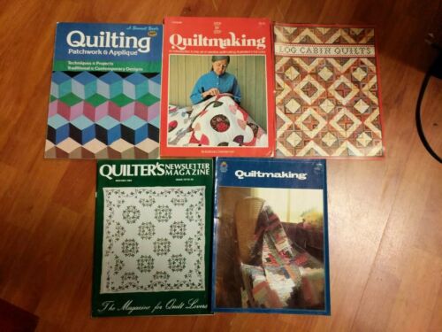 Lot of Vintage Quilting Books