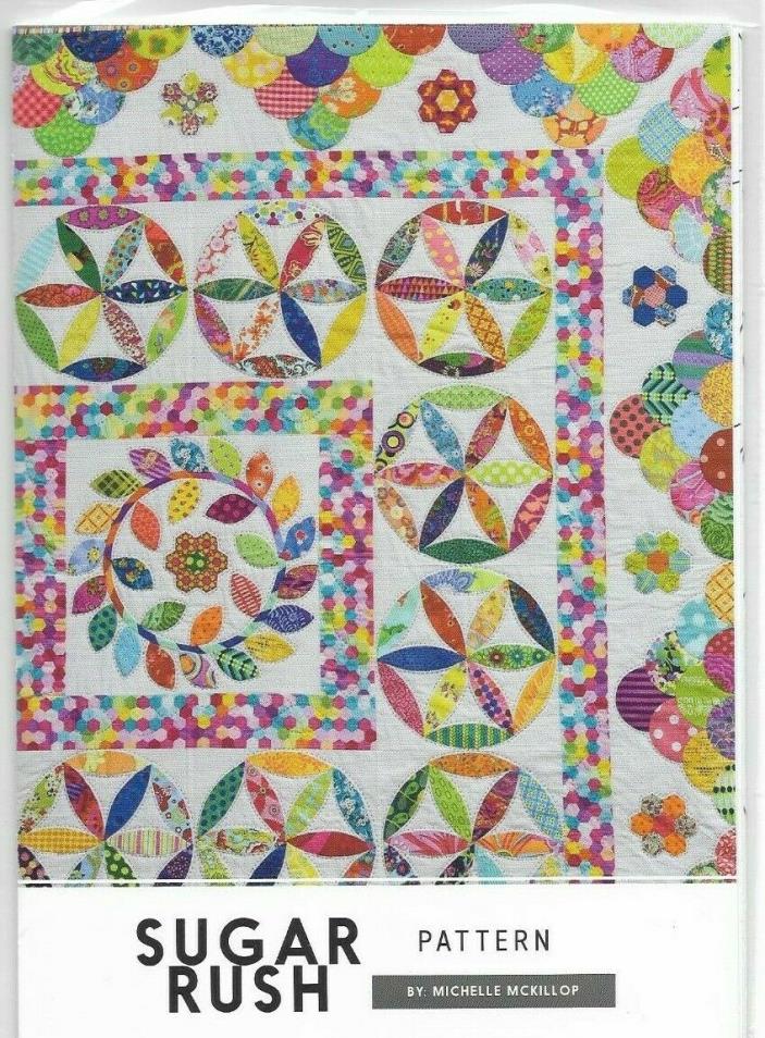 SUGAR RUSH - by Jen Kingwell Quilt Pattern - NEW 68.5